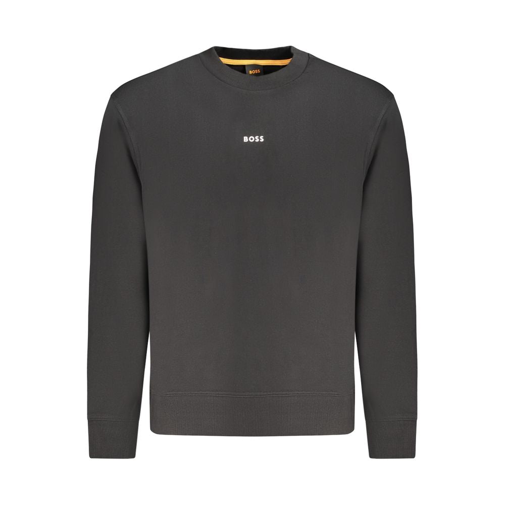 Hugo Boss Black Cotton Sweatshirt