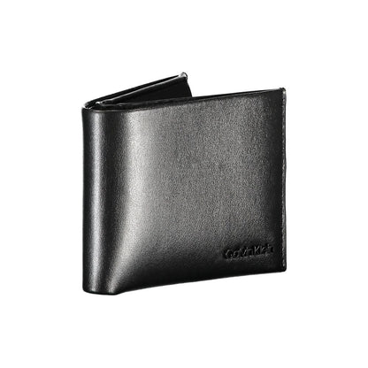 Calvin Klein Black Leather Wallet Calvin Klein