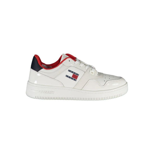 Tommy Hilfiger White Leather Women Sneaker TO-26233-EU36/US6
