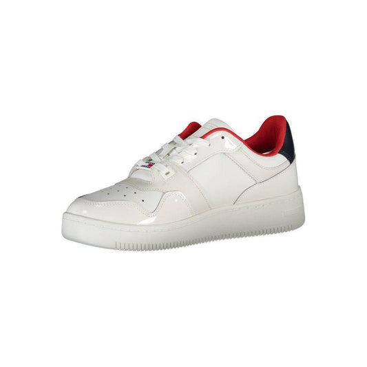 Tommy Hilfiger White Leather Women Sneaker TO-26233-EU36/US6