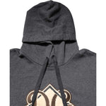 Dolce & Gabbana Gray Logo Patch Hooded Sweatshirt Sweater TSH90593-46