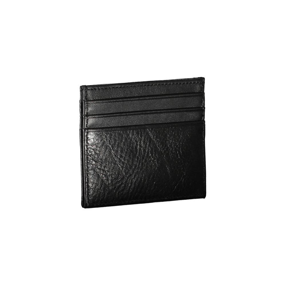 Tommy Hilfiger Black Leather Men Wallet TO-17498