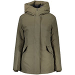 Woolrich Green Cotton Jackets & Coat WO-24350-L