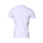 Dolce & Gabbana White Cotton Crew Neck Short Sleeves T-shirt