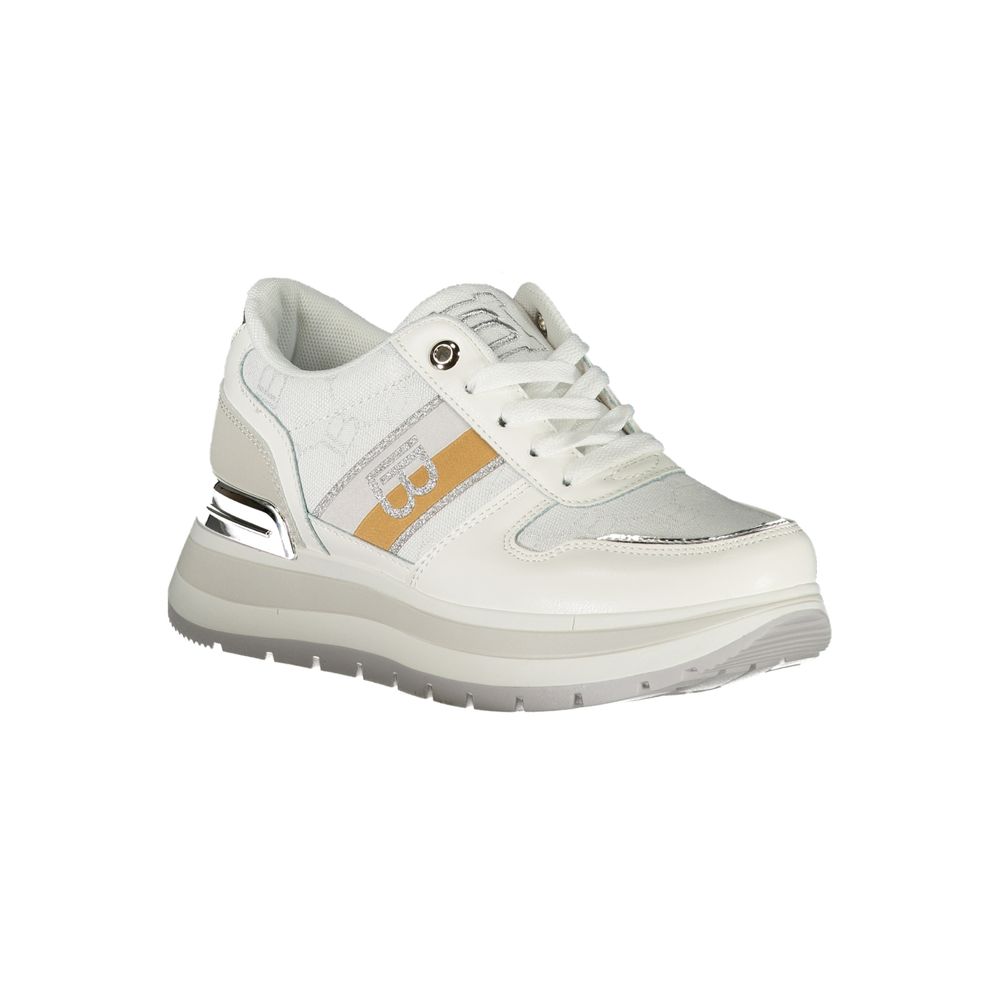 Laura Biagiotti White Polyester Sneaker