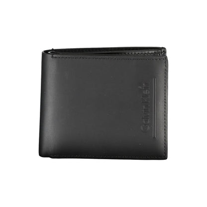 Calvin Klein Black Leather Wallet Calvin Klein