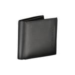 Calvin Klein Black Leather RFID Wallet with Coin Purse CA-25958