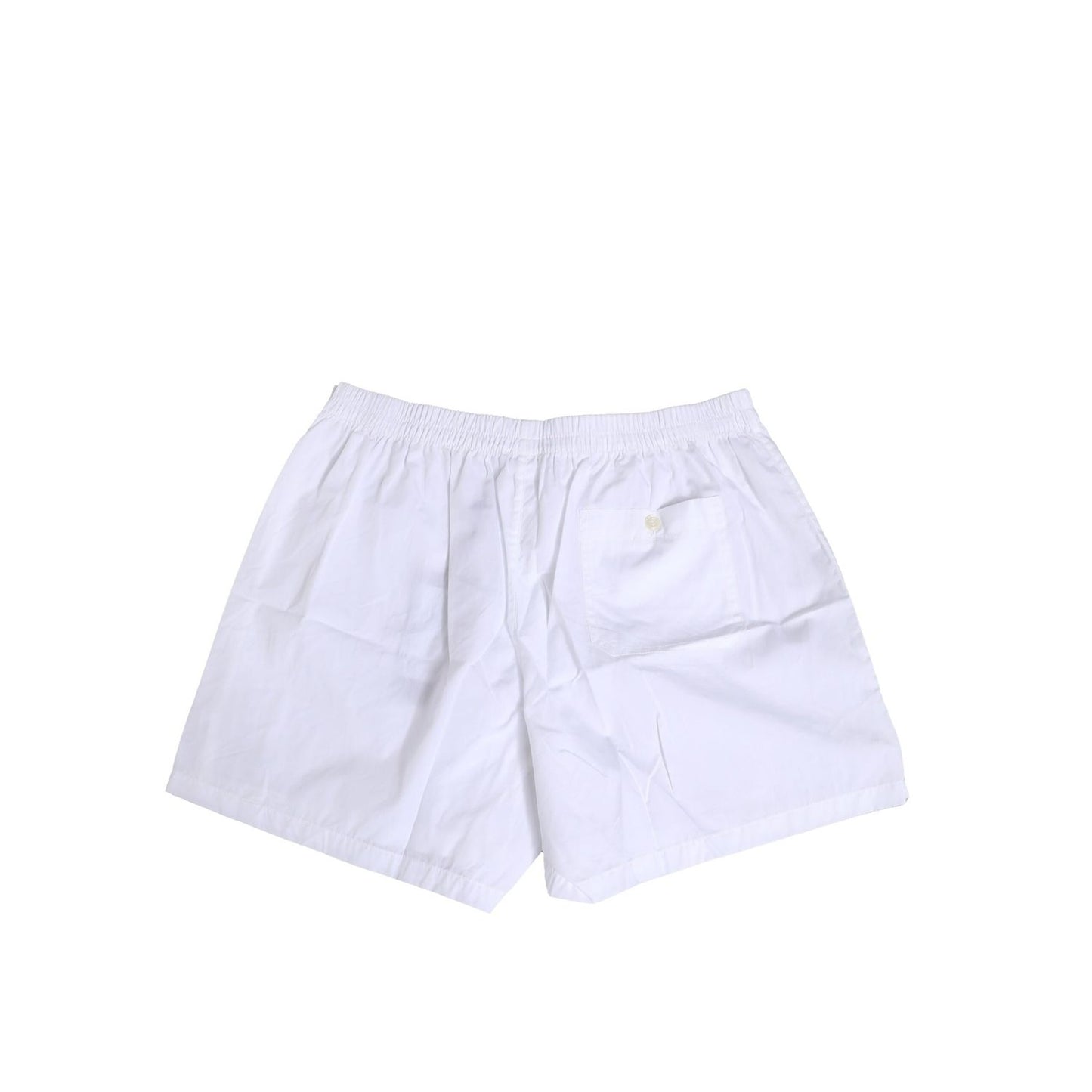 Dolce & Gabbana White Cotton Regular Boxer Shorts Underwear Dolce & Gabbana