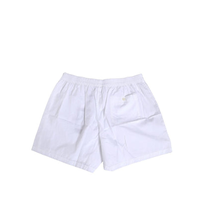 Dolce & Gabbana White Cotton Regular Boxer Shorts Underwear Dolce & Gabbana