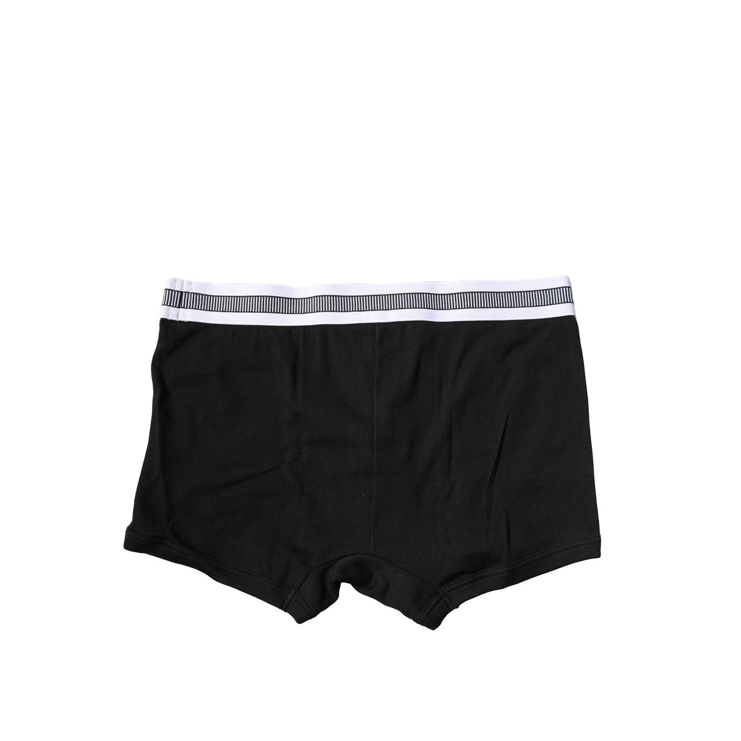 Dolce & Gabbana Black Cotton Stretch Regular Boxer Underwear Dolce & Gabbana