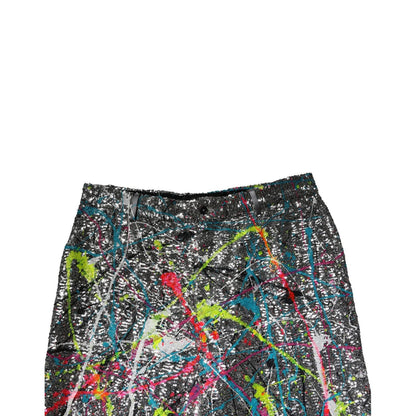 Dolce & Gabbana Multicolor Sequined Embellished Pants Dolce & Gabbana