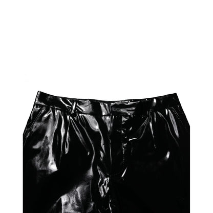 Dolce & Gabbana Black Nylon Straight Men Pants Dolce & Gabbana