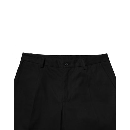 Dolce & Gabbana Black Cotton Cargo Dress Men Pants Dolce & Gabbana