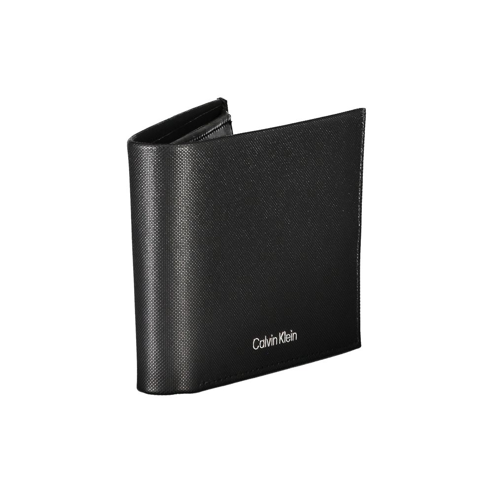 Calvin Klein Black Leather Wallet Calvin Klein