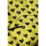 Dolce & Gabbana Yellow Heart Short Sleeves Men Casual Shirt TSH90656-42