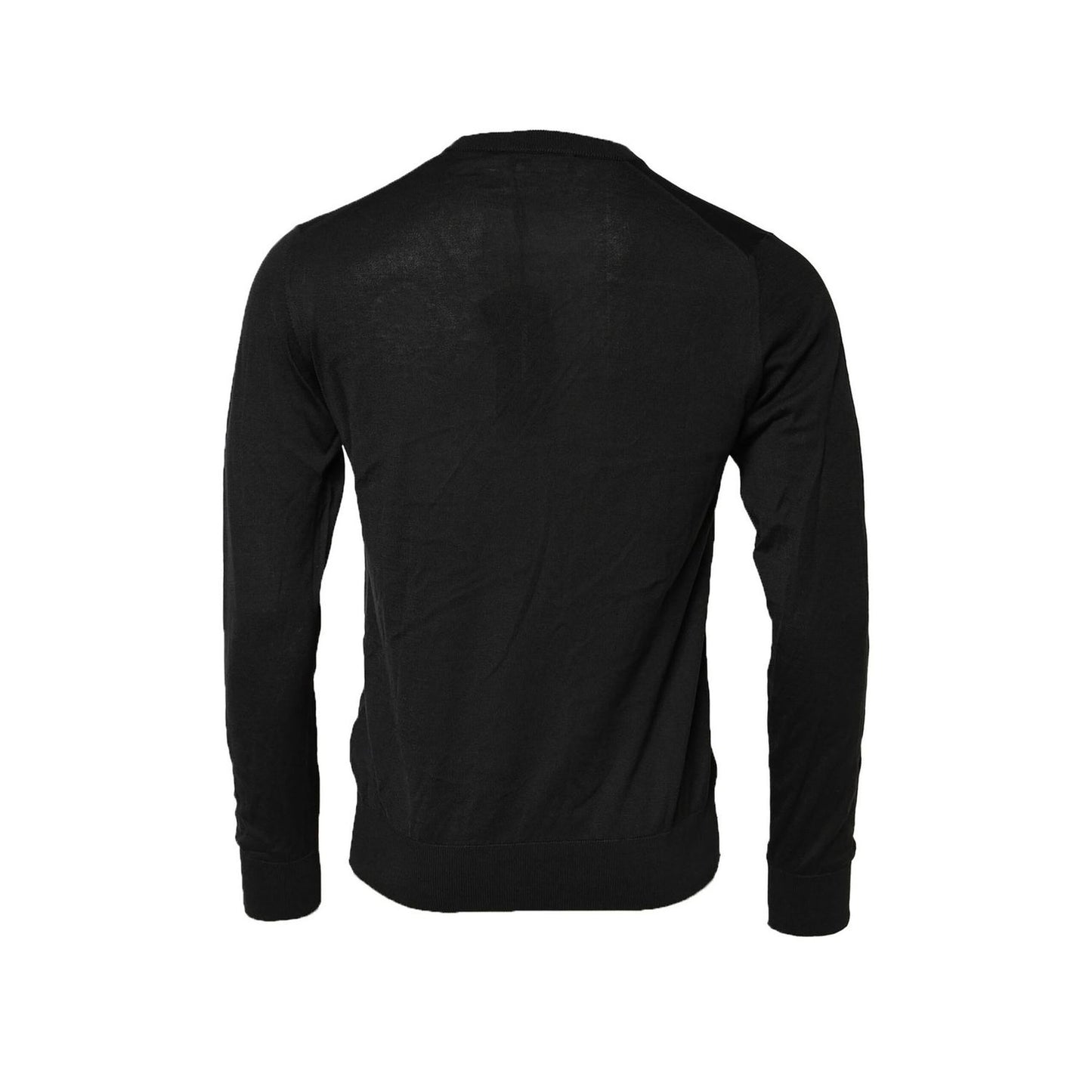 Dolce & Gabbana Dark Gray Cotton DG Logo Sweatshirt Sweater