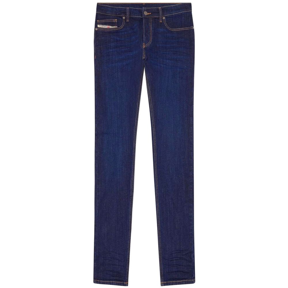Diesel Blue Cotton Jeans Denim