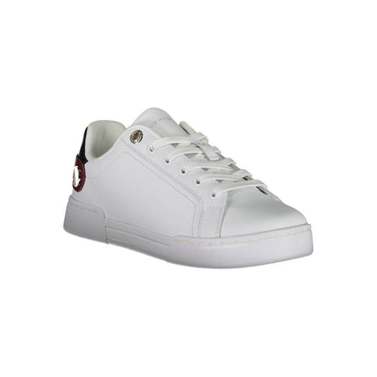 Tommy Hilfiger White Polyethylene Women Sneaker TO-16716-EU39/US9