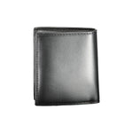 Tommy Hilfiger Black Leather Men Wallet TO-16780