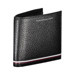 Tommy Hilfiger Black Leather Men Wallet TO-22079