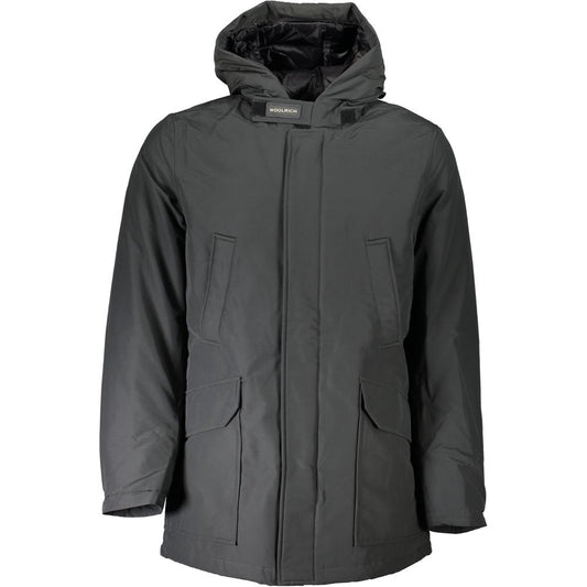 Woolrich Gray Cotton Men Jacket