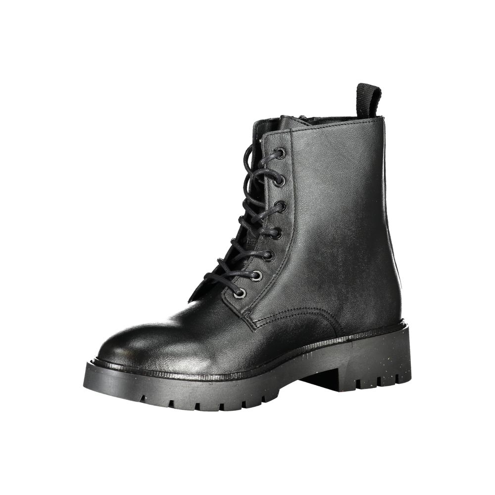 Calvin Klein Black Polyester Men Boot