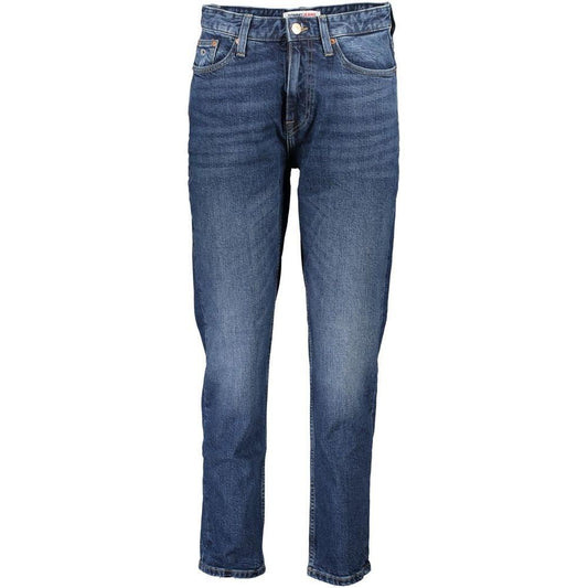 Tommy Hilfiger Blue Cotton Jeans & Pant