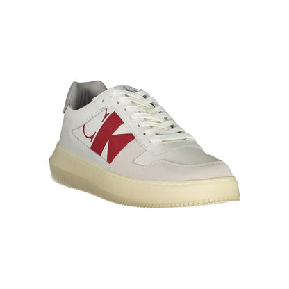 Calvin Klein White Polyester Athletic Sneakers Calvin Klein