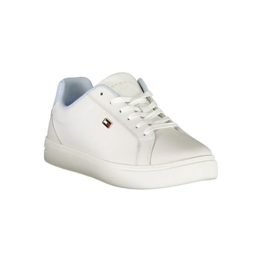 Tommy Hilfiger White Polyester Sneaker TO-29000-EU39/US9