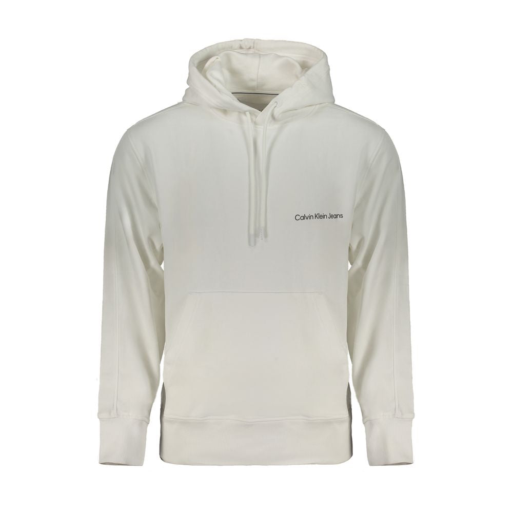 Calvin Klein White Cotton Sweatshirt