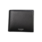 Tommy Hilfiger Black Leather Wallet TO-30730