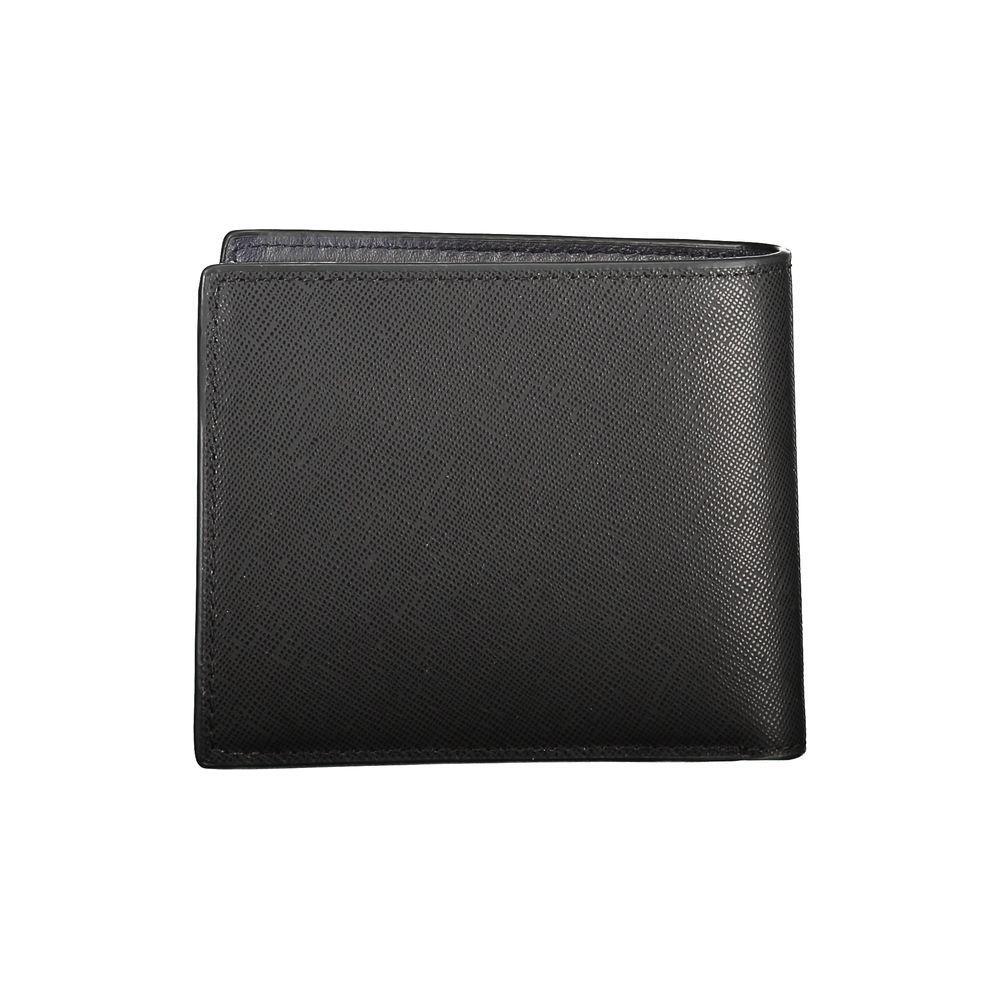 Tommy Hilfiger Black Leather Wallet TO-30730