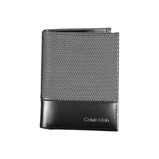 Calvin Klein Black Leather Wallet CA-30950