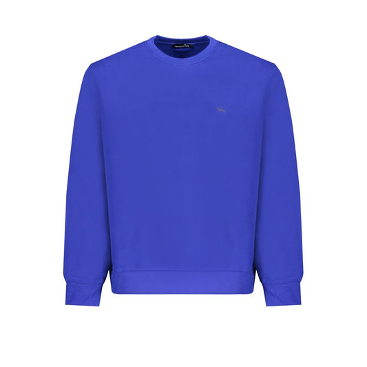 Harmont & Blaine Blue Cotton Sweatshirt