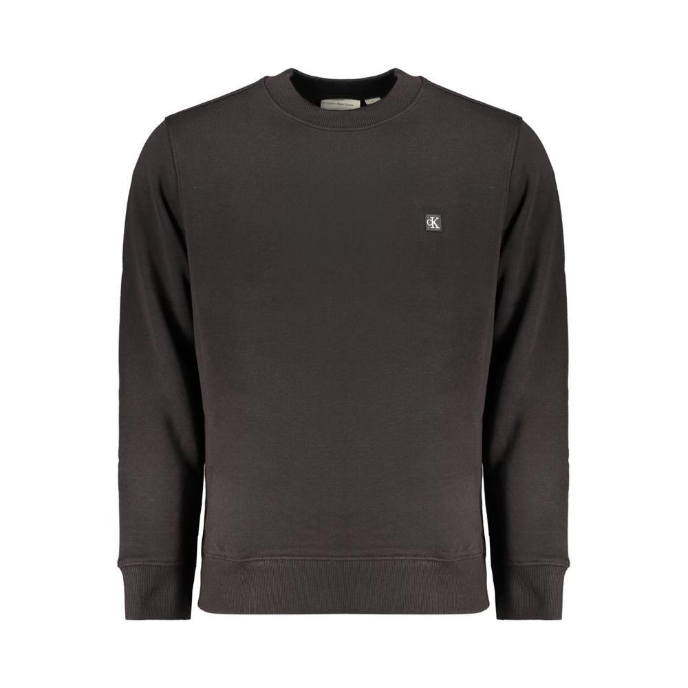 Calvin Klein Black Cotton Sweater CA-32339-XXL