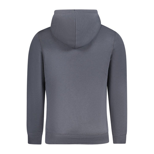 Calvin Klein Blue Cotton Men Sweater CA-33811-XL