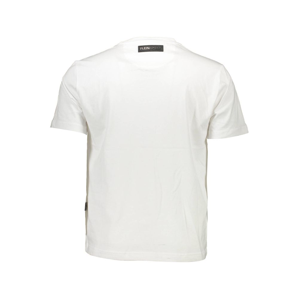 Plein Sport White Cotton T-Shirt