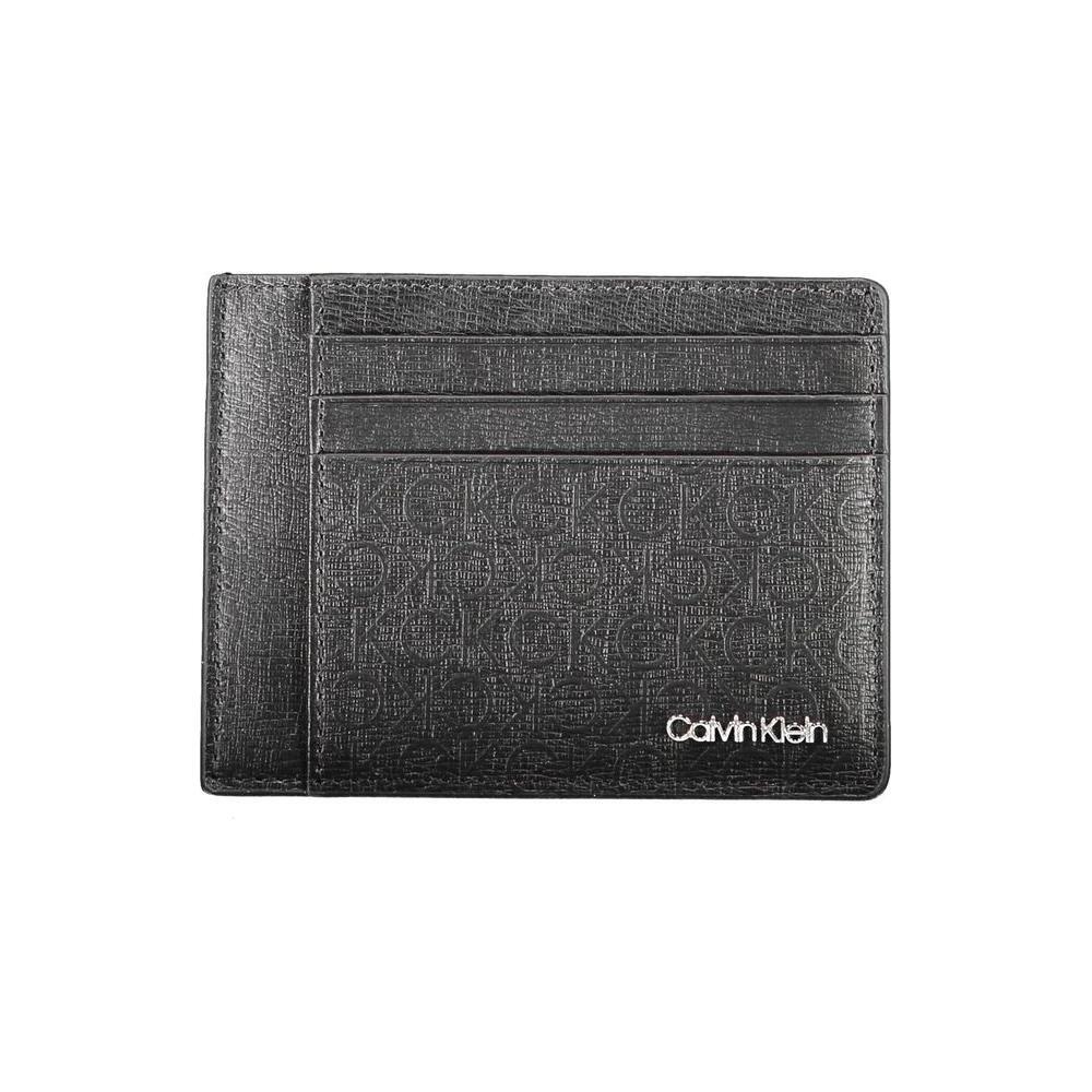 Calvin Klein Black Polyester Men Wallet