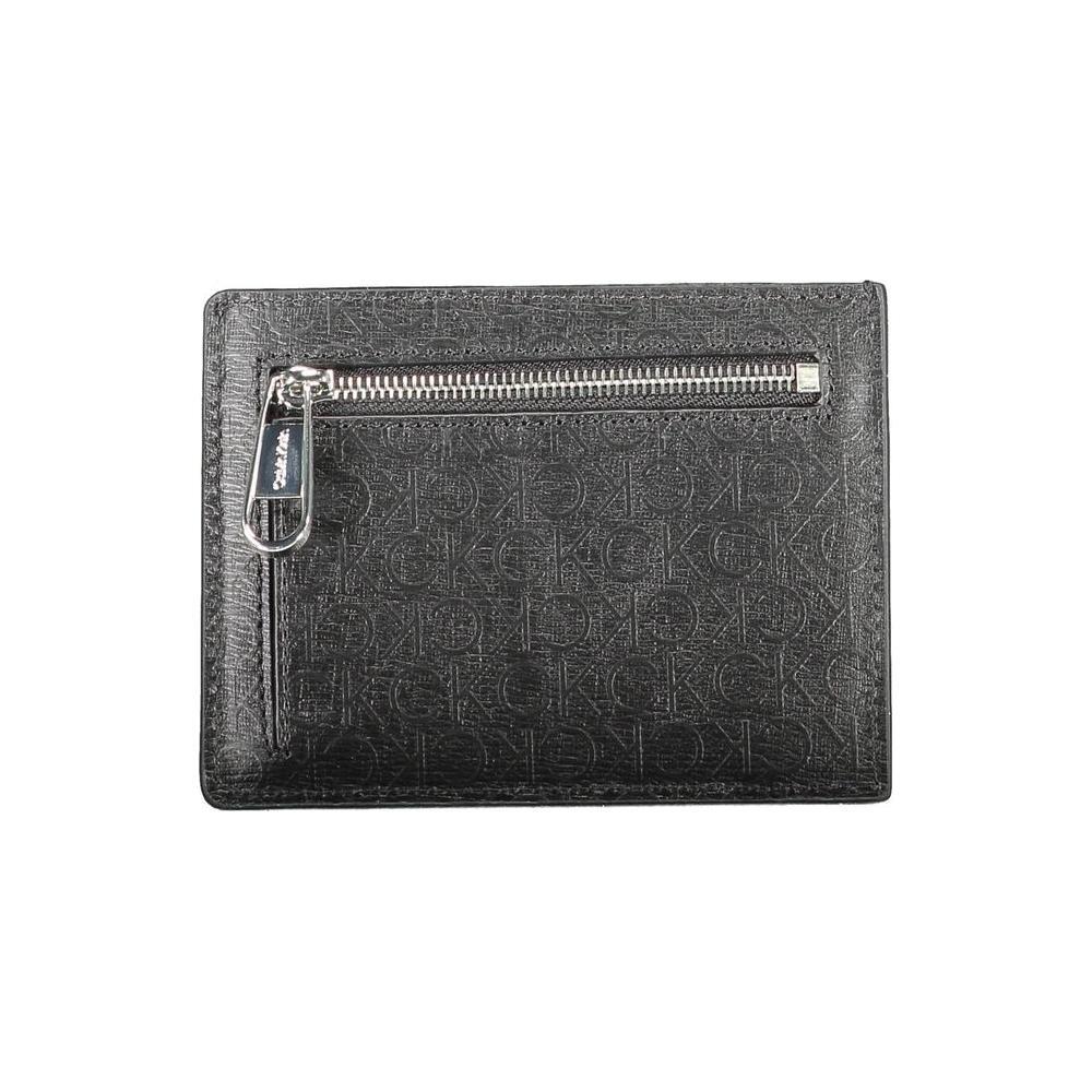 Calvin Klein Black Polyester Men Wallet