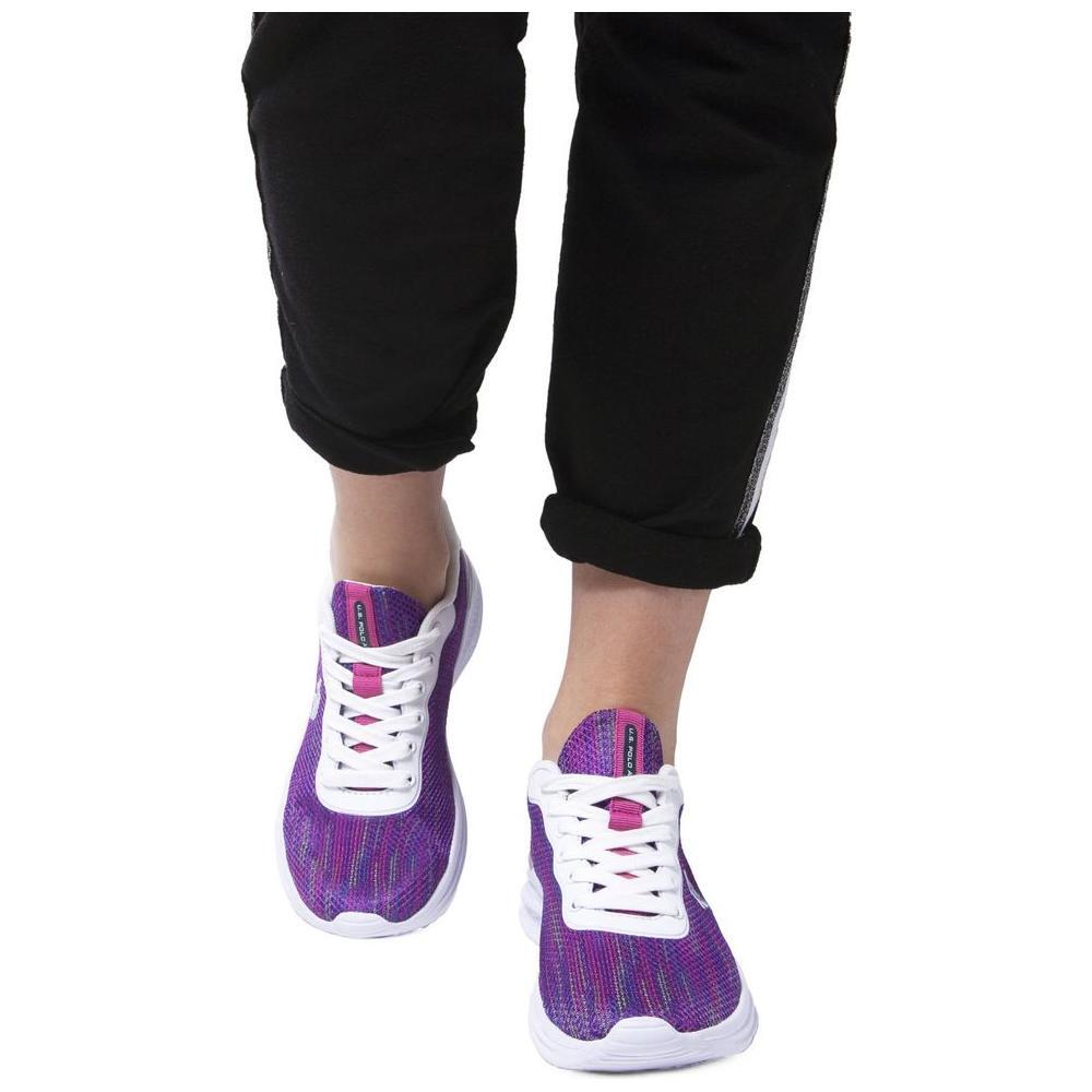 U.S. POLO ASSN. Purple Polyester Women Sneaker US-19408-EU37/US7