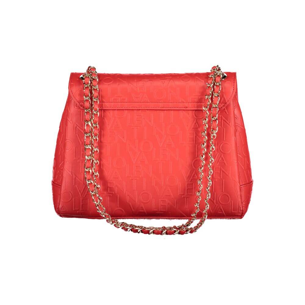 Mario Valentino Red Polyethylene Handbag