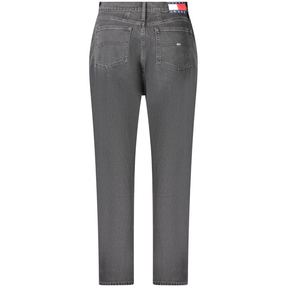 Tommy Hilfiger Black Cotton Jeans Denim
