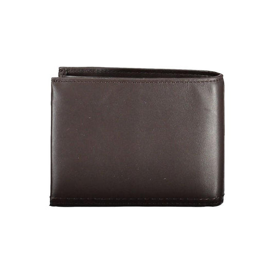 Calvin Klein Brown Leather Men Wallet CA-20524