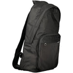 Tommy Hilfiger Black Polyester Men Backpack TO-36357