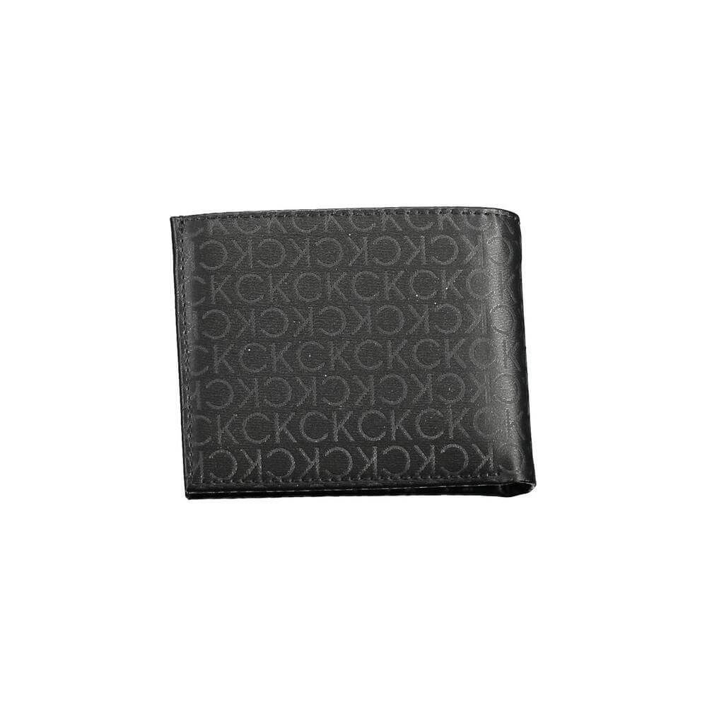 Calvin Klein Black Polyester Men Wallet
