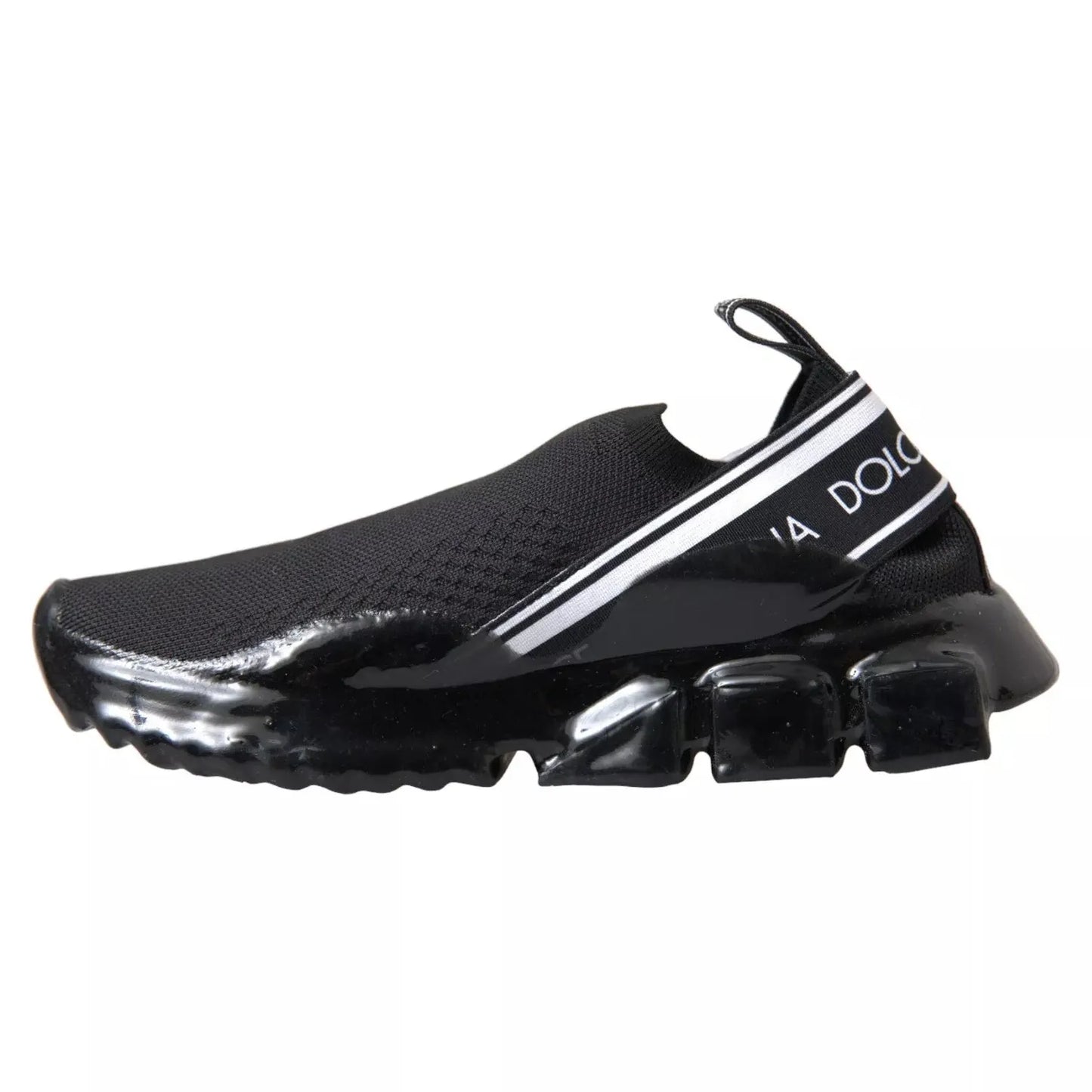 Dolce & Gabbana Black Sorrento Slip On Low Top Sneakers MV7924-40