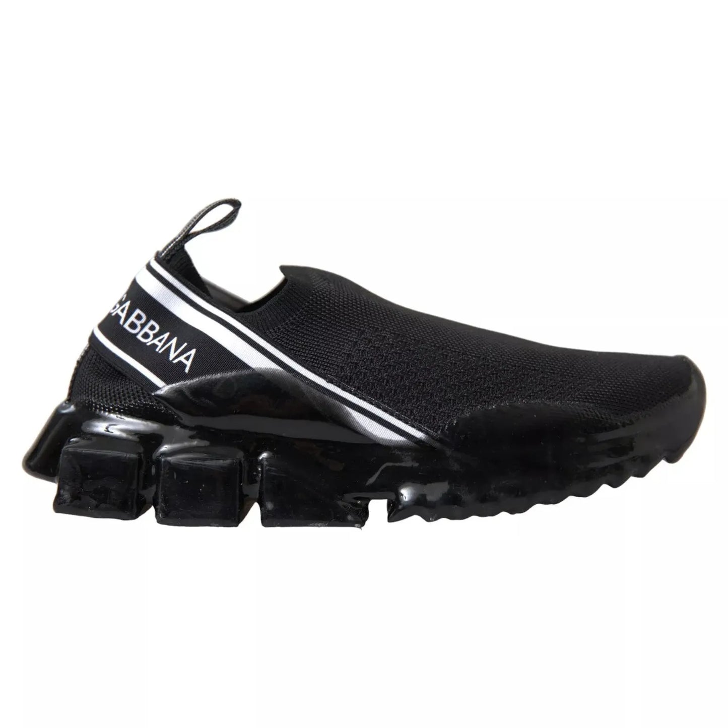 Dolce & Gabbana Black Sorrento Slip On Low Top Sneakers MV7924-40