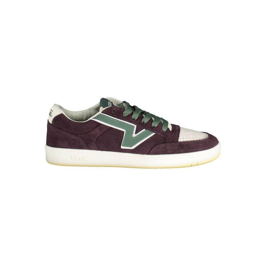 Vans Purple Leather Men Sneaker VA-19740-EU40.5/US7.5