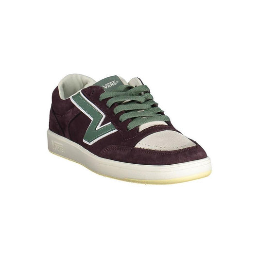 Vans Purple Leather Men Sneaker VA-19740-EU40.5/US7.5