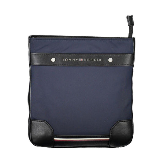 Tommy Hilfiger Blue Polyester Men Shoulder Bag TO-22448